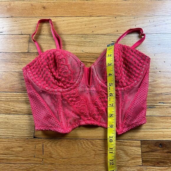 Victorias Secret Red Bustier Size 34C (Bundle 3 for 30 Deal) - Picture 7 of 9